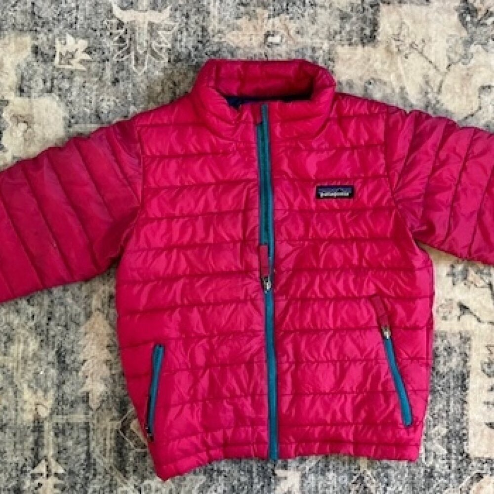 Patagonia Down Sweater Jacket 5T Pink
